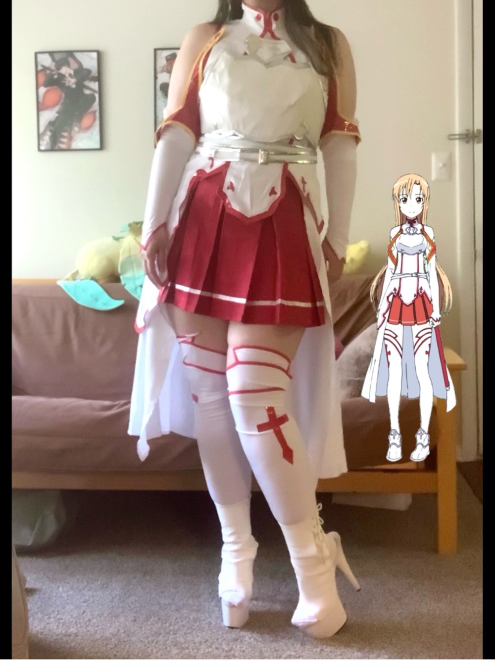 Sword Art Online Yuuki Asuna cosplay